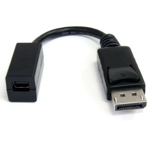 StarTech.com 15cm DisplayPort - Mini DisplayPortϊP[uA_v^ fBXvC|[g(IX) - ~jfBXvC|[g(X) DP2MDPMF6IN