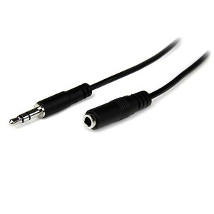 StarTech.com 1m XeI~j I[fBIXP[u wbhtHR[h 3.5mmXeI~jWbN(X) - 3.5mmXeI~jvO(IX) MU1MMFS