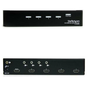 StarTech.com 4o͑ΉHDMIXvb^[z 3.5mmXeII[fBIΉ 1080p/1920x1200 ST124HDMI2