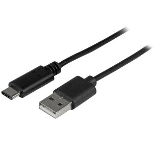 StarTech.com USB-C - USB-A ϊP[u USB 2.0Ή Type-C(IX) - A(IX) 2m USB2AC2M