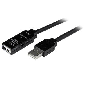 StarTech.com USB 2.0 ANeBuP[u 20m Type-A(IX) - Type-A(X) USB2.0 s[^P[u USB2AAEXT20M