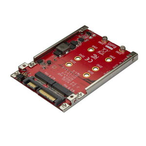 StarTech.com 2XbgM.2 - SATAϊA_v^ 2.5C`hCuxCΉ RAID 2x M.2 NGFF SSDA_v^ SATA 3.0(6Gbps)Ή S322M225R