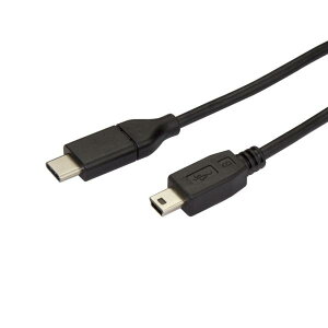 StarTech.com USB-C - USB mini-B �P�[�u�� USB Type-C(�I�X)/USB�~�jB(�I�X) 2m USB 2.0�P�[�u�� USB2CMB2M