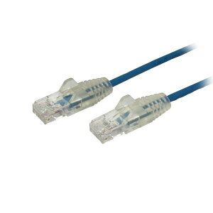 StarTech.com JeS6 LANP[u 2.5m Cat6ɍ׃MKrbgC[TlbgP[u u[ c܂h~RJ45RlN^ 28AWG N6PAT250CMBLS