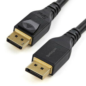 StarTech.com DisplayPort 1.4 P[u-4m/VESAF/8K(60Hz)/HBR3/HDR/b`tRlN^/Ct^Cۏ DP14MM4M