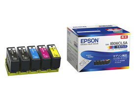 EPSON エプソン 【メーカー純正品】 インクカートリッジ (5本パック) IB06CL5A