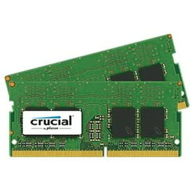 Crucial ノートPC用増設メモリ 16GB(8GBx2枚) DDR4 2400MT/s(PC4-19200) CL17 SODIMM 260pin CT2K8G4SFS824A
