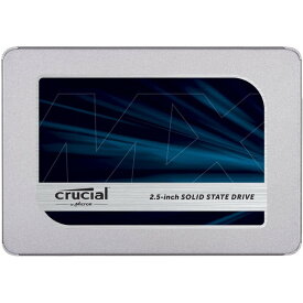 Crucial 内蔵SSD MX500 シリーズ SATA 2.5インチ (7mm) 500GB 最大読み込み 560MB/s 最大読み込み 510MB/s 180TBW CT500MX500SSD1JP
