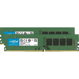 Crucial デスクトップ用増設メモリ 64GB(32GBx2枚) DDR4 3200MT/s(PC4-25600) CL22 UDIMM 288pin CT2K32G4DFD832A