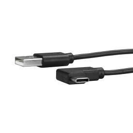 USB-C - USB-A 変換ケーブル USB 2.0準拠 L型Type-C(オス) - A(オス) 1m USB2AC1MR