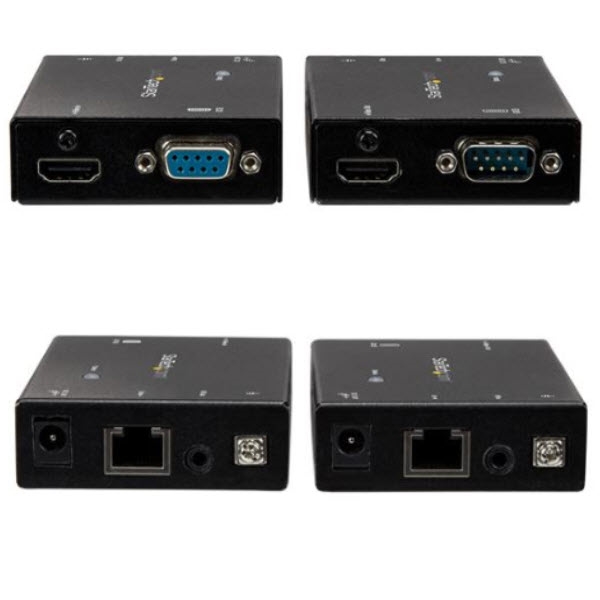 Cat5e Cat6ケーブル使用HDMIエクステンダー延長器 HDBaseT認証取得 RS-232C対応 PoE 4K(最大35m) IR  HD(最大70m) ST121HDBTL その他