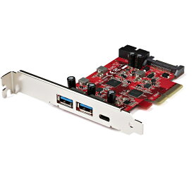 StarTech.com 5ポート増設PCI Expressインターフェースカード PEXUSB312A1C1H