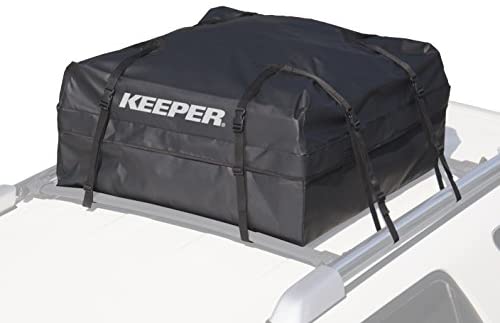 本店 ルーフトップカーゴバッグ KEEPER 07202 再入荷/予約販売! 11立方フィート ブラック防水ルーフトップカーゴバッグ