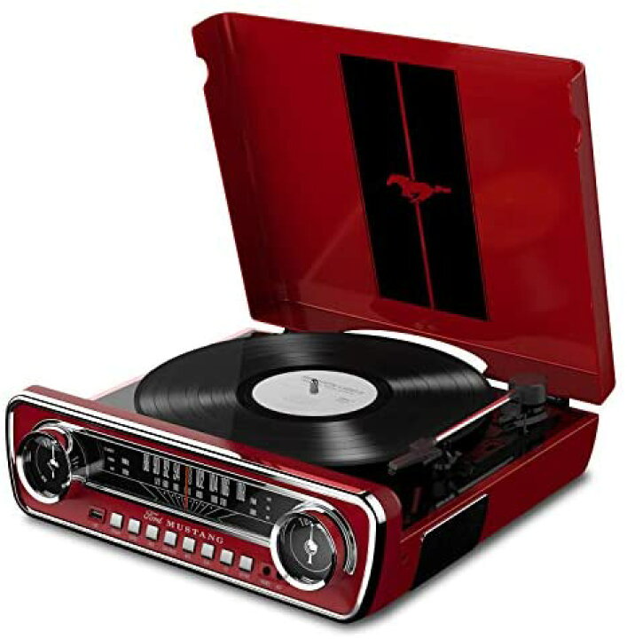 楽天市場】ION Audio レコードプレーヤー 1965年製フォード マスタング 