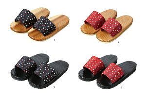 サンダル 白木下駄 黒塗下駄 木製 水玉 男性用 女性用 エクステリア雑貨 店舗備品 飲食店 旅館 ホテル 業務用 温泉 和風 和モダン レトロ ポーチ ベランダ 玄関