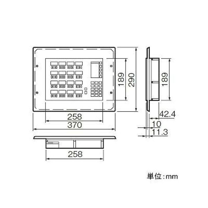 楽天市場】パナソニック パターン・グループ設定スイッチ付セレクタ 