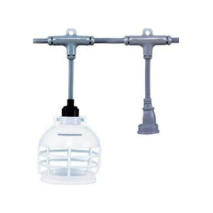 長谷川製作所 分岐ケーブル 照明・電源兼用 EST3 防水ソケット10個/コネクター3個 長さ30m EST3−30M−10L−3