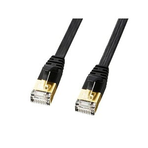 CAT7�E���g���t���b�gLAN�P�[�u���@15m�@�u���b�N�@KB�|FLU7�|15BK