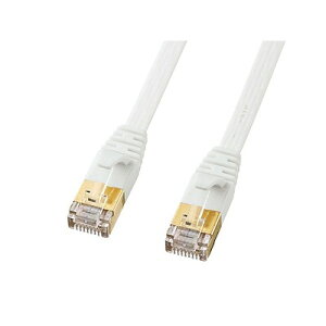 CAT7�E���g���t���b�gLAN�P�[�u���@1m�@�z���C�g�@KB�|FLU7�|01W