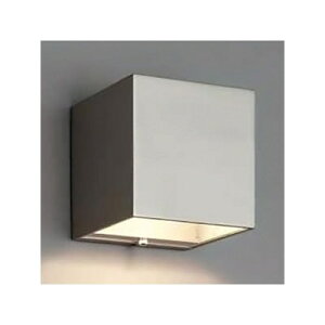 LED交換型エクステリアブラケットライト 明暗センサー付 防雨型 電球色 ダークシルバー AD−2691−L