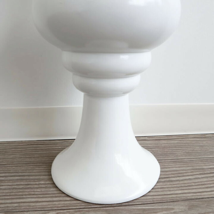 【驚きの価格が実現！】 個性的で上品なデザイン フラワーベース 花瓶 ホワイト laicite-ecole.fr