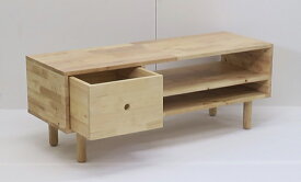 送料無料 TVボード 幅114cm ローボード テレビ台 テレビボード リビングボード TV台 TVボード AVボード 引き出し 収納棚 天然木 木製 ロータイプ おしゃれ 西海岸 北欧