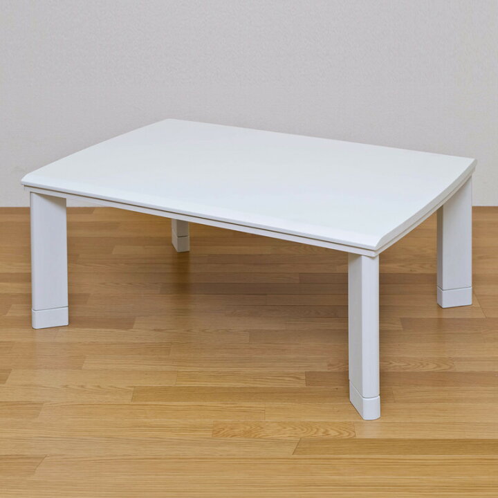 楽天市場】送料無料 継脚式 モダンコタツ 長方形 105×75 ローテーブル 