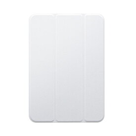 送料無料 LEPLUS 2021 iPad mini (第6世代) 背面クリアフラップケース Clear Note ホワイト LP-ITMM21CNTWH 父の日 母の日