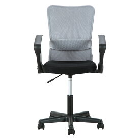 送料無料 メッシュバックチェアー 肘付き パソコンチェアー いす 椅子 イス PCチェア デスクチェア 事務椅子 おしゃれ ワークチェア オフィスチェアー シンプル OAチェア グレー ワークチェア モダン