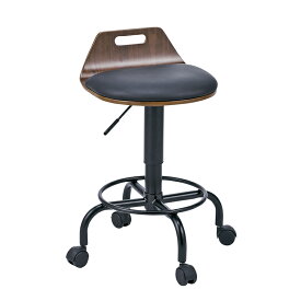 カウンターチェア 足置き付き 高さ調整 回転 背もたれ 曲木 曲げ木 椅子 ハイスツール 合皮 高級感 シンプル シック レザー バーチェア 腰掛け チェア レトロ おしゃれ ダイニングチェアー イス コンパクト