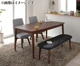 送料無料 ダイニングセット 4点セットA(テーブル 幅115cm+チェア×2+ベンチ 幅120cm) 4人掛け 4人用 北欧デザイン らくらく回転チェアダイニング クーラ テーブルセット ダイニングテーブルセット 食卓セット つくえ 木製 回転チェアー ダイニングチェアー ベンチ 敬老の日