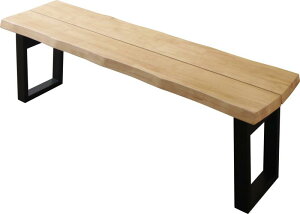 【送料無料】 ダイニングベンチのみ 3人掛け 幅150cm ヴィンテージデザインダイニング NELL ネル ベンチチェアー ベンチチェア 3人用 食卓椅子 イス 椅子 いす ライトブラウン