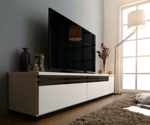 【送料無料】 テレビ台 幅180cm 国産 完成品 ローボード 60V型対応 デザインテレビボード Willy ウィリー テレビラック 木製 白 ホワイト ブラウン ナチュラル モダン 北欧