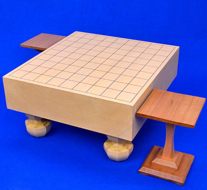 楽天市場】将棋盤 本桂3寸足付将棋盤(駒台付き)【特売品】 : 将棋囲碁 