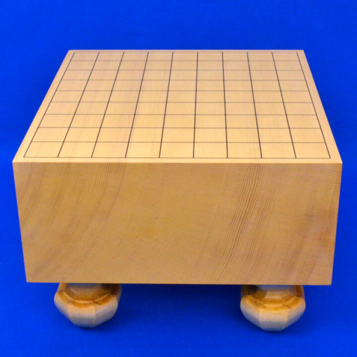 楽天市場】将棋盤 新かや5寸足付将棋盤(駒台付き) : 将棋囲碁専門店の 