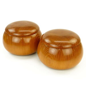 囲碁 木製碁笥 らいでん 特大 ※蛤碁石36号まで収納可能