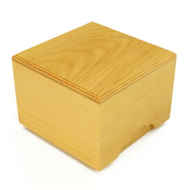 将棋駒箱　榧(銀杏面取り加工)