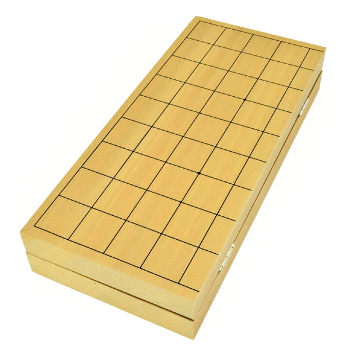 楽天市場】将棋盤 新桂10号折将棋盤 将棋盤サイズ33cm×36cm×厚み約3cm 