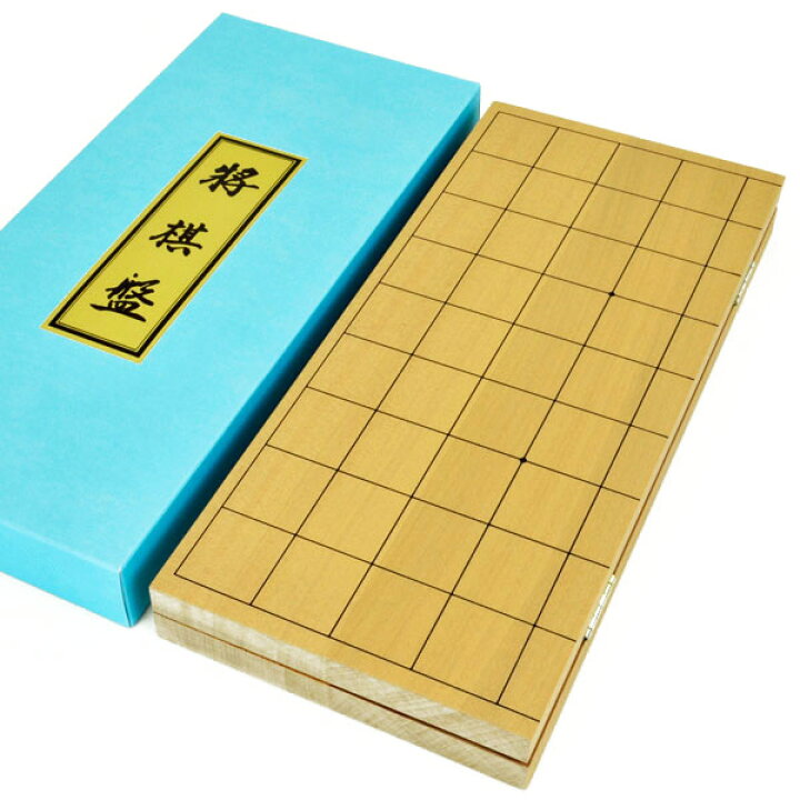 楽天市場】将棋盤 新桂6号折将棋盤 将棋盤サイズ30cm×33cm×厚み約1.6cm 