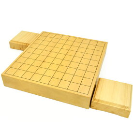 将棋盤　新かや2寸一枚板卓上将棋盤(駒台付)