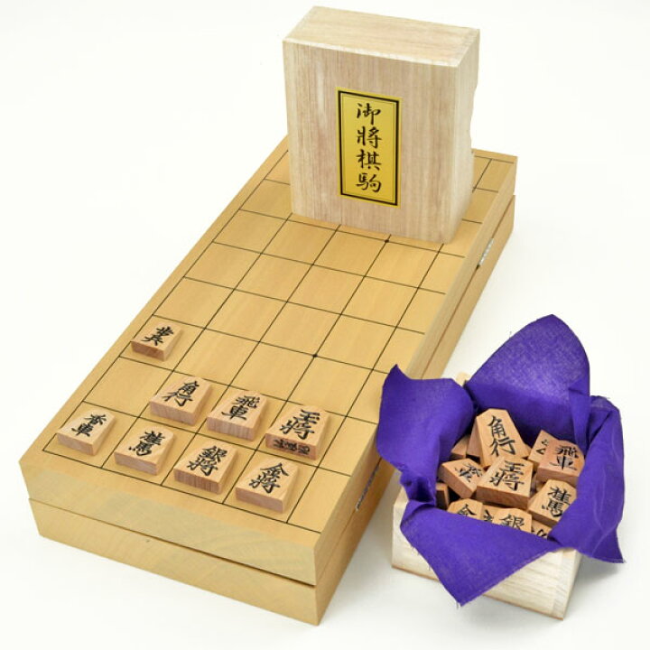 高級将棋盤 6寸 桂 デラックスセット 新品（将棋盤セットのおすすめ 