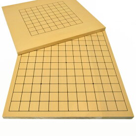 【難あり特価品】囲碁盤　木製新桂13路9路盤