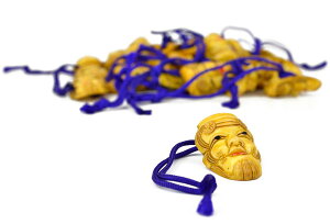 ミニ根付 能面 30個セット<長期在庫訳あり品>