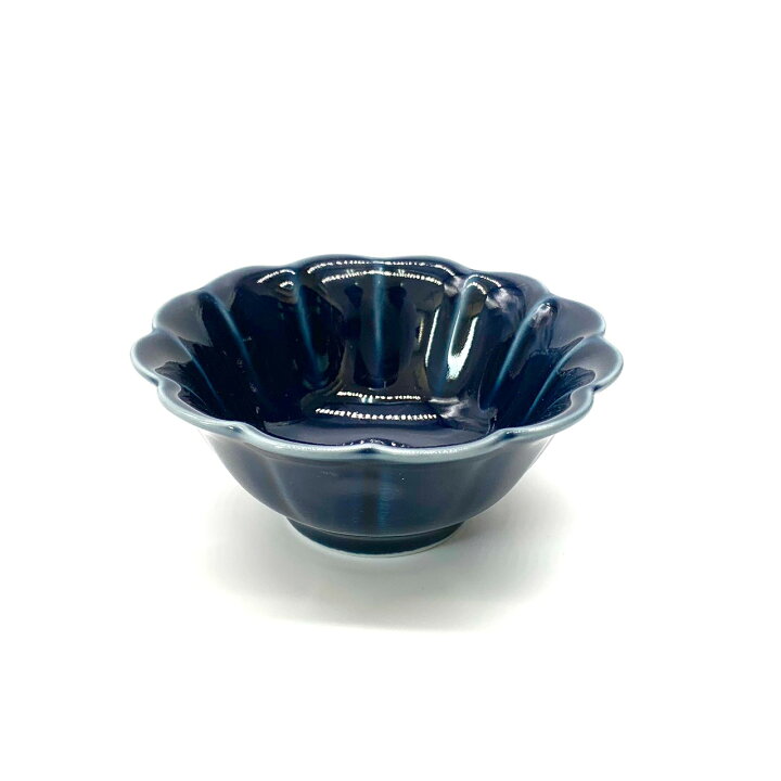 楽天市場 予約販売 Syokkidana 美濃焼 花小鉢 黒瑠璃 F11 5cm日本製 おしゃれ 食器 うつわ 器 和食器 お皿 皿 陶器 現代風アレンジ 和モダン おもてなし 鉢 小鉢 黒 Syokkidana