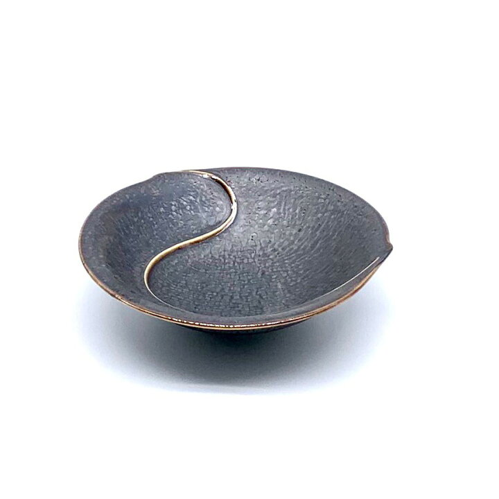 楽天市場 予約販売 Syokkidana 美濃焼 Kujaku 中淵鉢 F14 5 H4cm 日本製 美濃焼 おしゃれ 食器 うつわ 器 和食器 ギフト 贈り物 ブラウンゴールド お皿 皿 デザイン 陶器 現代風アレンジ サラダ 中鉢 おうち居酒屋 居酒屋風 和モダン Syokkidana