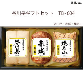 【群馬 高崎ハム】 冷蔵 谷川岳ギフトセット 3種詰合せ TB-604 ロースハム 焼豚 ポークソーセージ 国産豚100％使用 2024年 お中元 御中元 暑中見舞い 夏ギフト ハムギフト お取り寄せグルメ 産地直送 送料無料 JA全農ミートフーズ