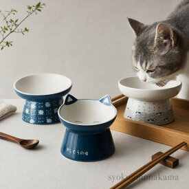 【期間限定★10%OFFクーポン】猫 犬 フードボウル 傾斜 陶器 水入れ 斜め 食器 食べやすい 高さ 水飲み セラミック ペット食器 おしゃれ ペット用 餌入れ エサ入れ えさ 台 ボウル お皿 ご飯皿 水分補給 ネコ 小型犬 可愛い 雑貨 ボウル ねこ 負担軽減 犬猫 犬用 送料無料