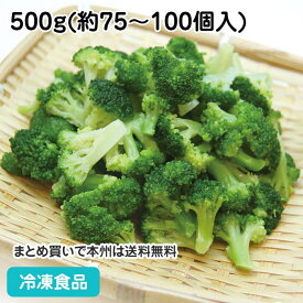 冷凍野菜 ブロッコリー(ミニ) IQF 500g(約75-100個入) 18066(冷凍食品 業務用 おかず IQF バラ凍結 簡単 時短 ブロッコリー お弁当 野菜)