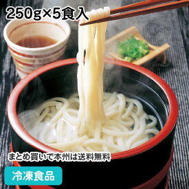 麺始め 讃岐うどん 250g×5食入 601711(業務用 冷凍 食品 冷凍食品 コシ さぬきうどん 弾力 麺 )