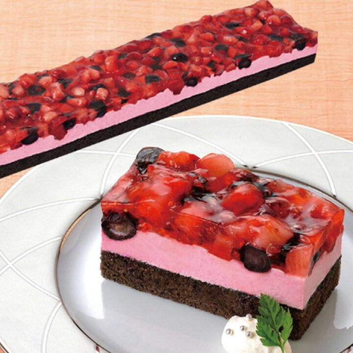 楽天市場 フリーカットケーキ ダブルベリー 495g カットなし 冷凍食品 ラズベリー いちご 苺 果肉 ブルーベリー 華やか 彩り ケーキ 洋菓子 スイーツ おやつ 自然解凍 簡単 便利 調理 短縮 時短 業務用食材 食彩ネットショップ